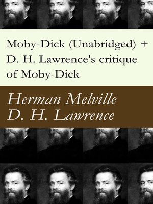 cover image of Moby Dick & D. H. Lawrence's critique of Moby Dick